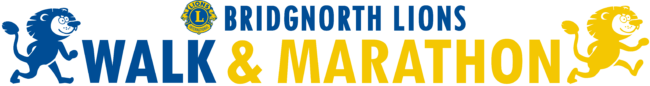Lions Walk & Marathon Logo Longer